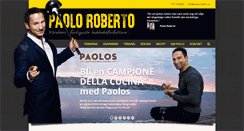 Desktop Screenshot of paoloroberto.se